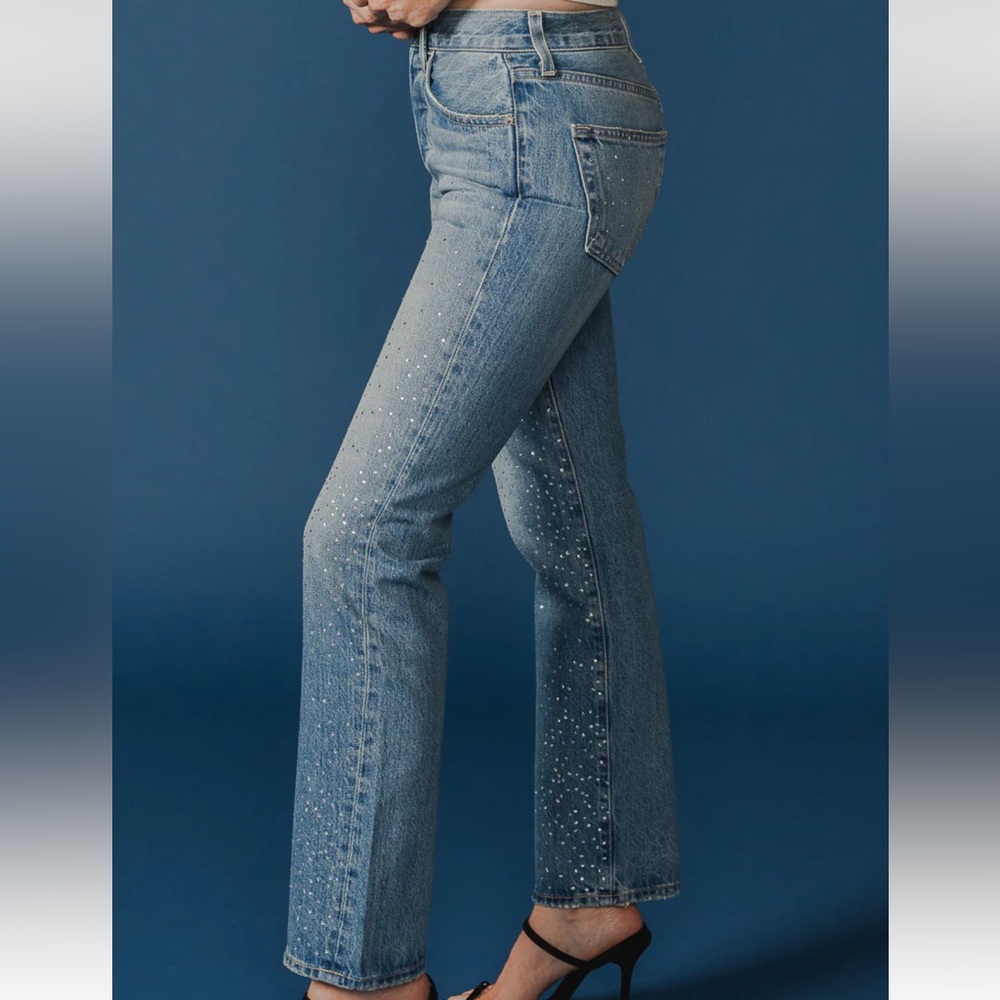 EDWIN Kali Ankle Rhinestone Jeans